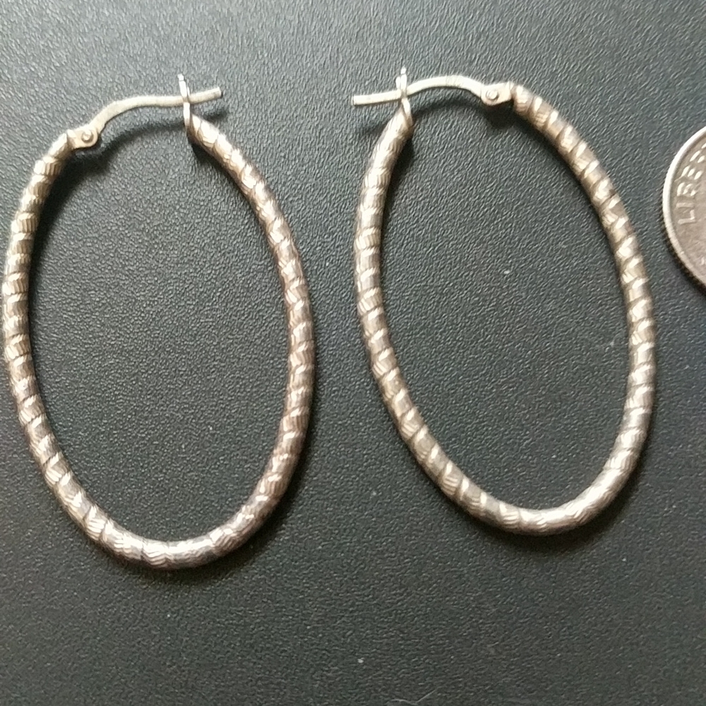 Sterling Silver Earrings - Picture 3 of 3
